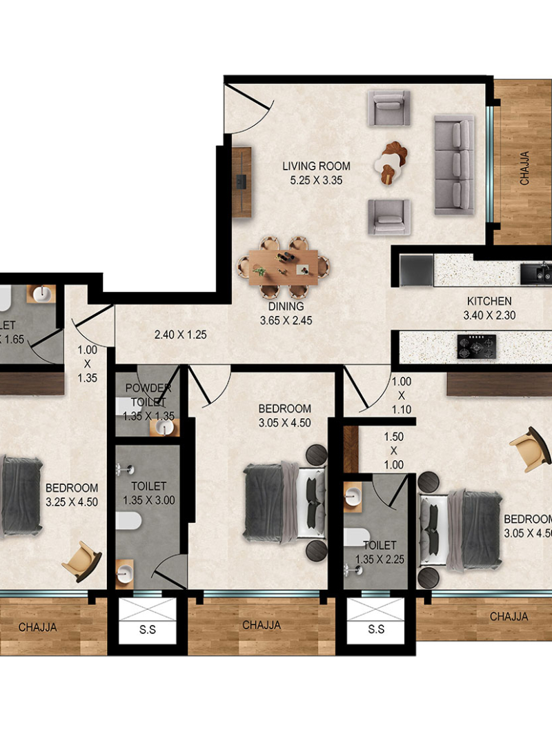 3bhk