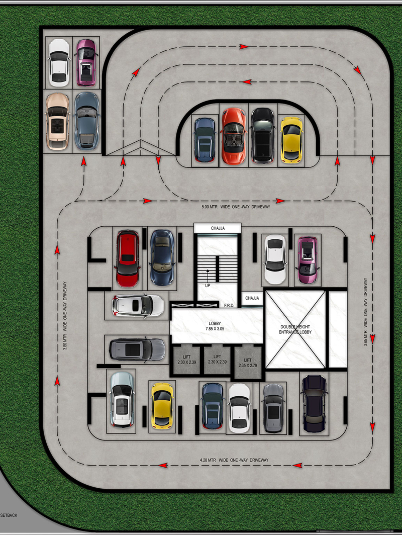 Parking---1st-Podium-Plan